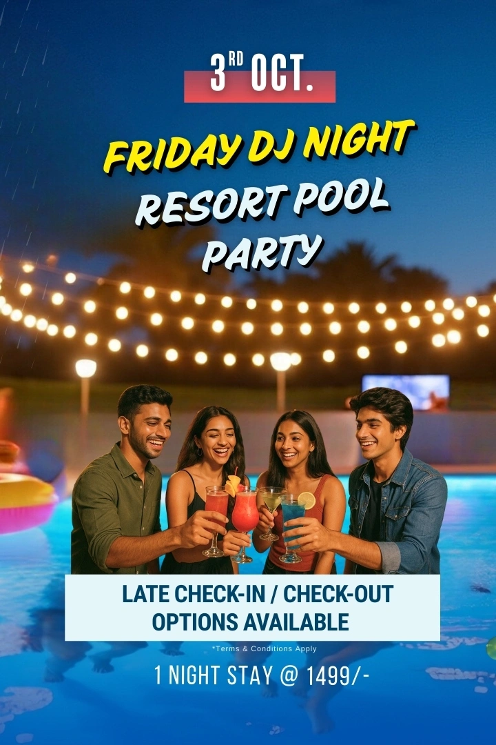 Friday DJ Night Pool Party