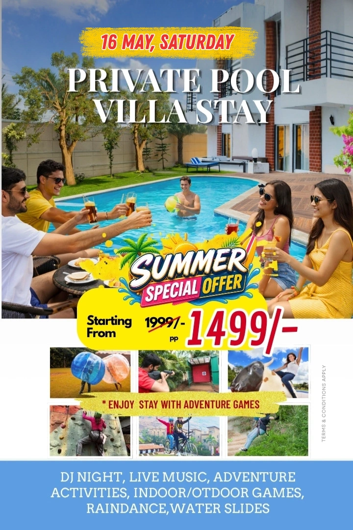 Sp- Weekend Villa16 May, Saturday
