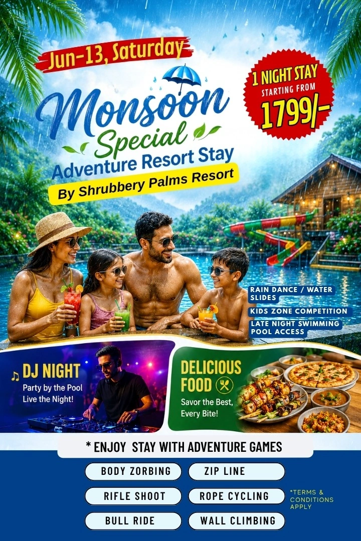 Sp- Weekend resort stay saturday