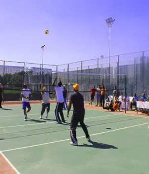 VOLLEYBALL-COURT